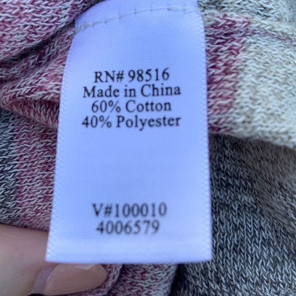 Coldwater Creek ombré striped sweater, size M (10/12) - Picture 4 of 5